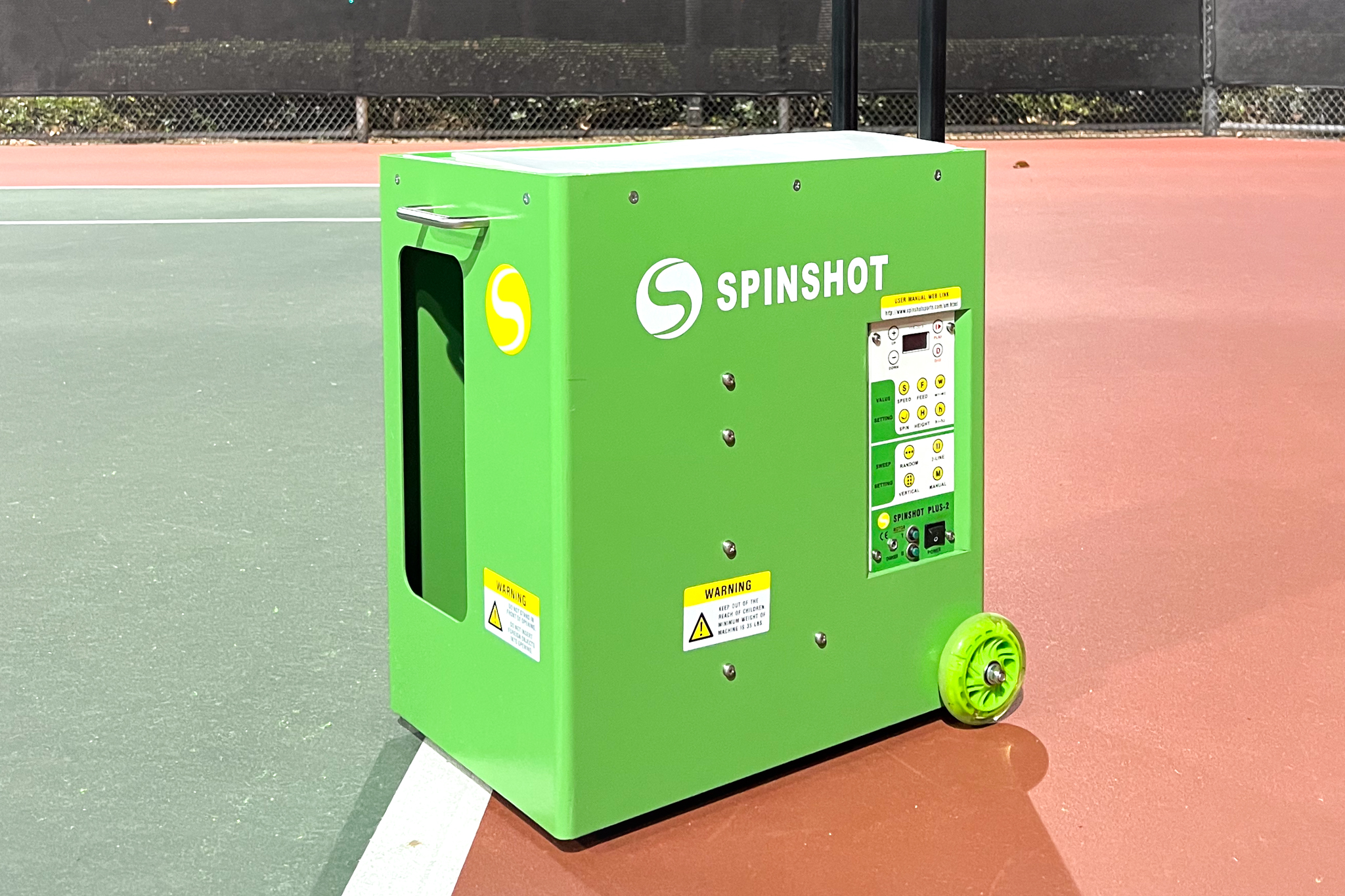 Spinshot Plus 2 Tennis And Pickleball Machines For Rent In Orange County